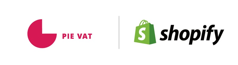PIE VAT AND SHOPIFY LOGO PIE VAT AND SHOPIFY LOGO