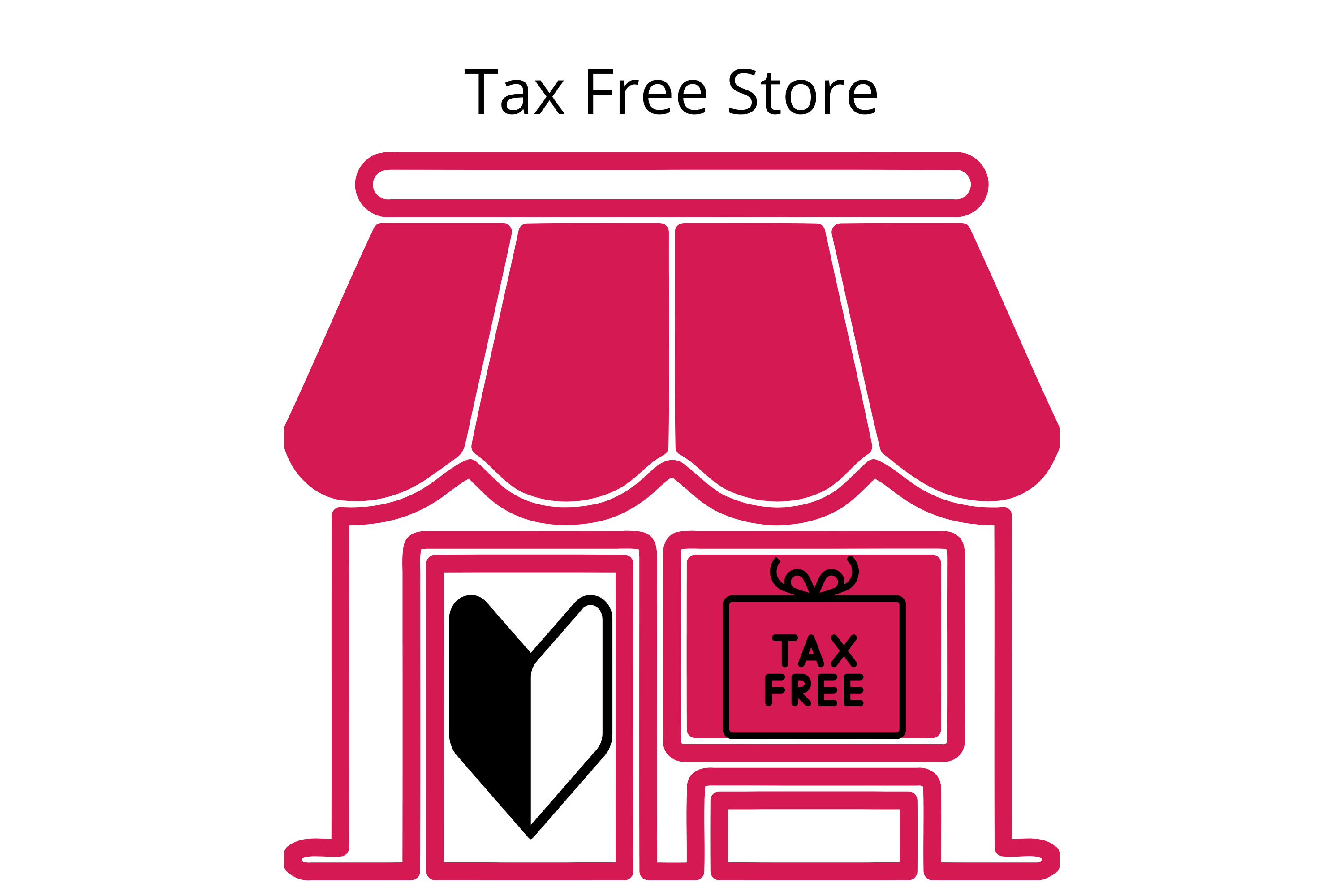 tax free shopping at individual stores